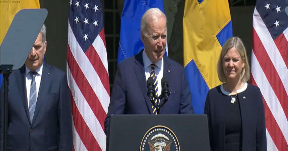 US President Biden welcomes Sweden, Finland applications to NATO